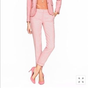 J. Crew Wool Café Capri in Herringbone